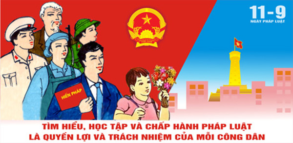 Tổ chức Lễ hưởng ứng “Ngày Pháp luật nước Cộng hòa xã hội chủ nghĩa Việt Nam 09/11” năm 2017