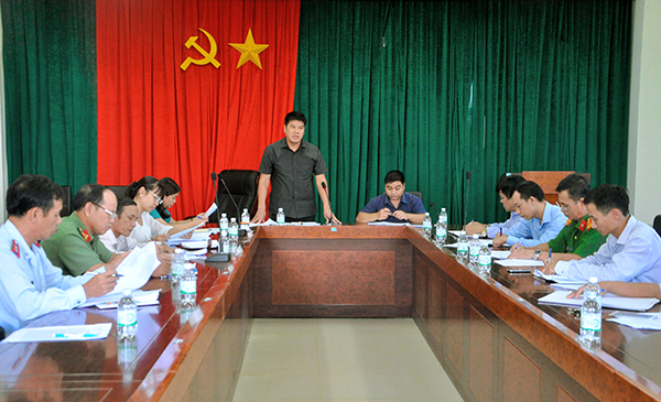 Kiểm tra thực hiện phong trào “Toàn dân đoàn kết xây dựng đời sống văn hóa” tại huyện Cư Kuin