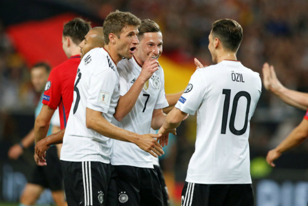 Đức đè bẹp Na Uy, tiếp tục toàn thắng vòng loại World Cup