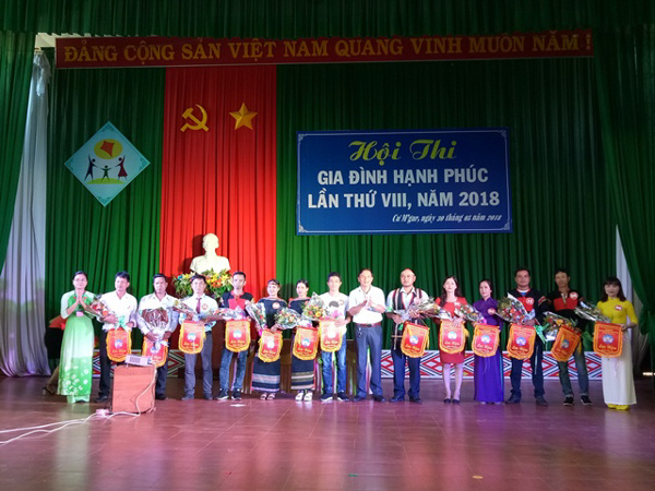 Huyện Cư M'gar tổ chức thành công Hội thi gia đình hạnh phúc năm 2018