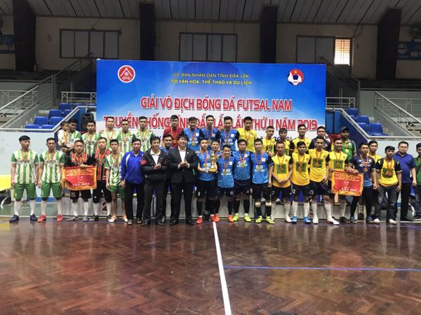  Bế mạc giải Bóng đá Futsal nam truyền thống  tỉnh Đắk Lắk lần thứ II, năm 2019
