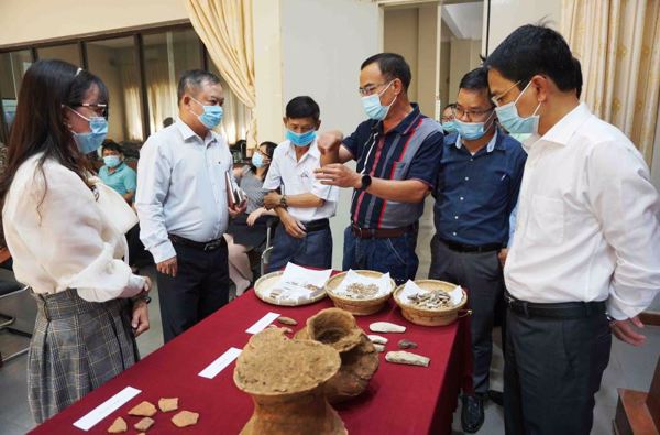 Hội nghị báo cáo sơ bộ kết quả khai quật khảo cổ tại Di chỉ Thác Hai, xã Ia Jlơi, huyện Ea Súp