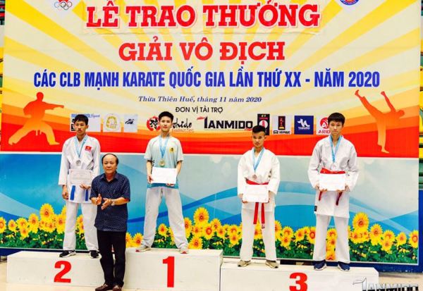 Đắk Lắk  tham gia Giải vô địch các Câu lạc bộ mạnh Karate toàn quốc năm 2020