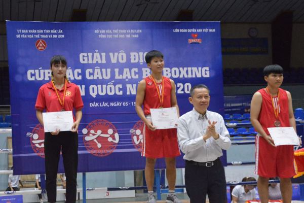 Kết thúc Giải vô địch Cup các câu lạc bộ boxing toàn quốc năm 2020: Đắk Lắk xếp vị trí thứ 4 toàn đoàn