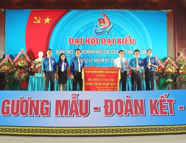 Đại hội Đại biểu Đoàn TNCS Hồ Chí Minh Khối các cơ quan tỉnh Đắk Lắk lần thứ VI, nhiệm kỳ 2017 - 2022