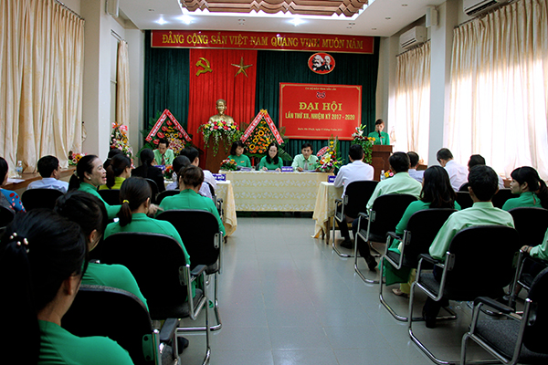 Quang cảnh Đại hội Chi bộ Bảo tàng tỉnh, nhiệm kỳ 2017 - 2020