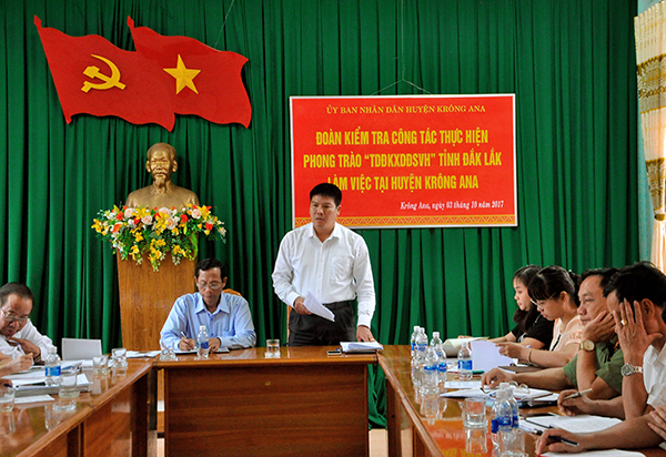 Ông Nguyễn Văn Hà kết luận buổi làm việc