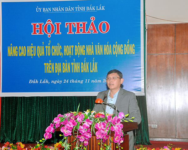 Phó Chủ tịch UBND tỉnh Nguyễn Tuấn Hà kết luận Hội thảo