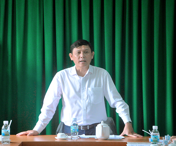 Ông Nguyễn Tuấn Hà – Phó Chủ tịch UBND tỉnh, Chủ tịch Hội đồng kết luận cuộc họp