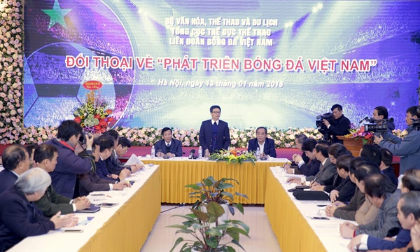  Buổi Đối thoại được xem như Hội nghị Diên Hồng với bóng đá Việt Nam