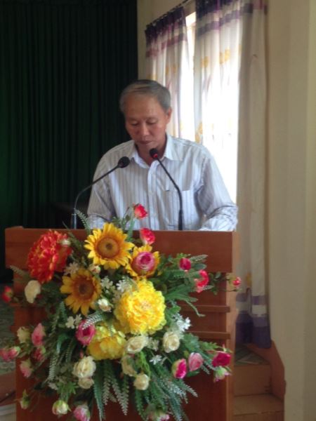 Giám đốc Sở Văn hóa, Thể thao và Du lịch Thái Hồng Hà phát biểu kết luận Hội nghị.  