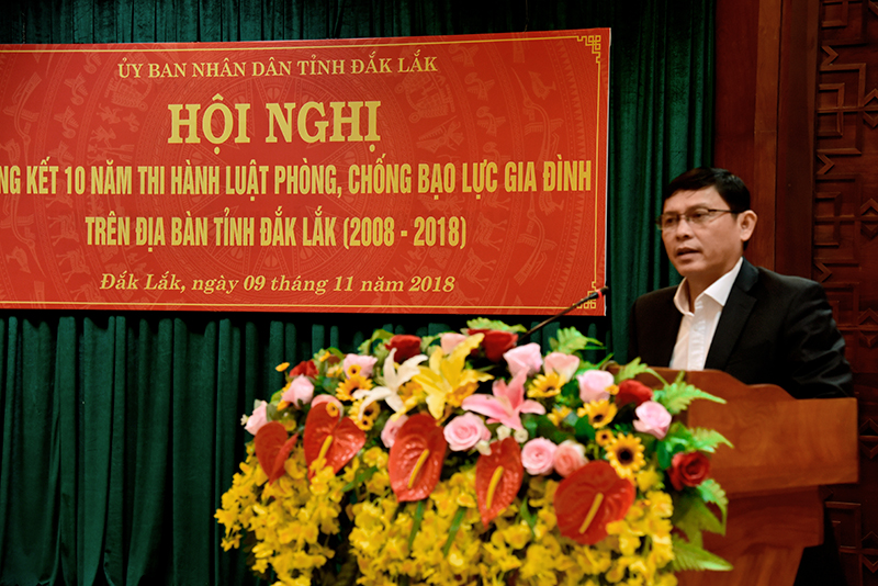 Phó Chủ tịch UBND tỉnh Nguyễn Tuấn Hà kết luận hội nghị.