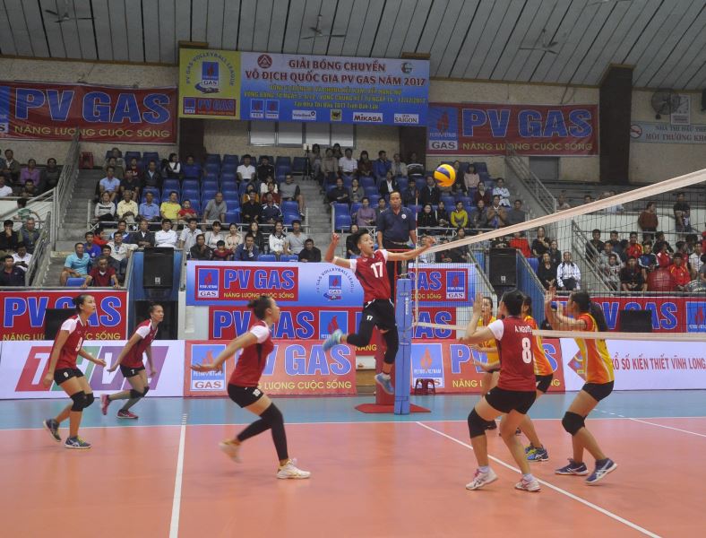 Đội hình đội bóng chuyền nữ Đắk Lắk thi đấu tại Giải vô địch quốc gia 2017.