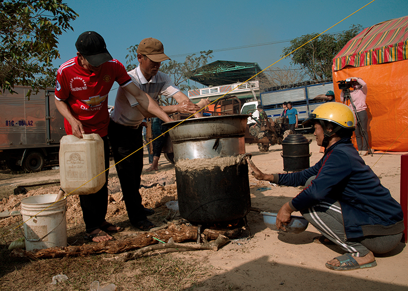 Tranh tài nấu rượu ngon