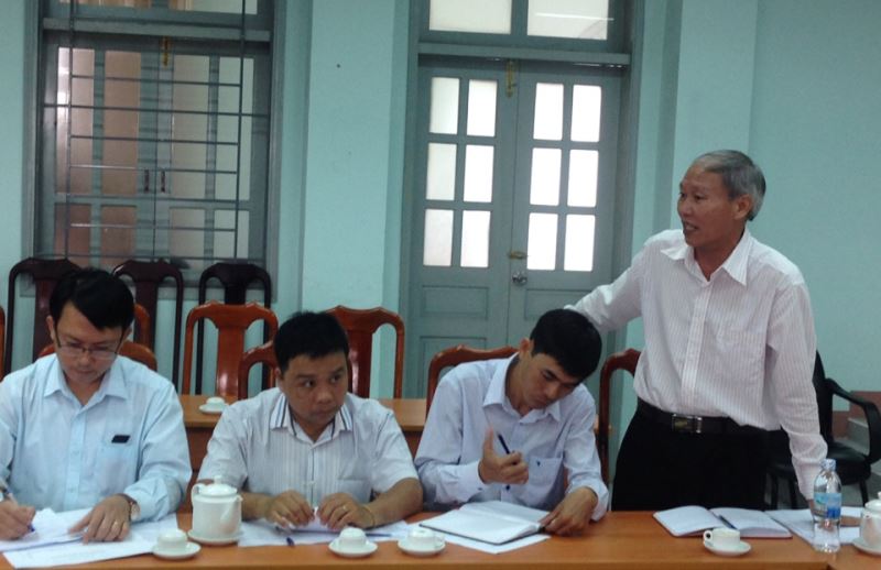 Đồng chí Thái Hồng Hà, Tỉnh ủy viên, Giám đốc Sở VHTTDL phát biểu chỉ đạo tại cuộc họp