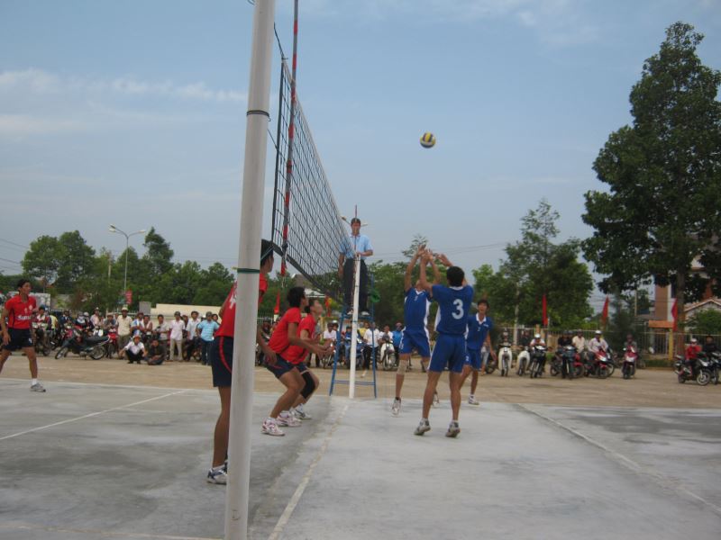 Tranh tài nội dung bóng chuyền