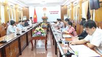 Cuộc họp bàn về việc chuẩn bị hồ sơ nghệ thuật Bài chòi các tỉnh miền Trung 