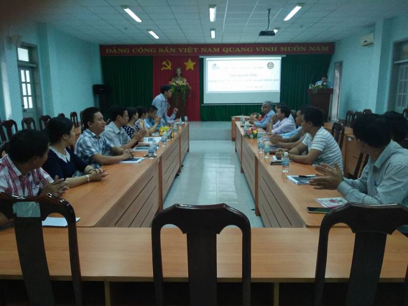 Quang cảnh lớp tập huấn