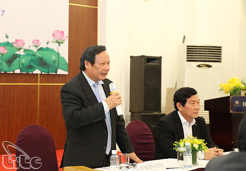 Tổng cục trưởng Nguyễn Văn Tuấn phát biểu tại hội nghị