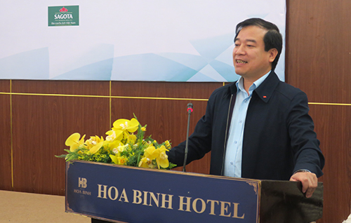 Phó Tổng cục trưởng Tổng cục Du lịch Hà Văn Siêu  phát biểu tại Hội nghị