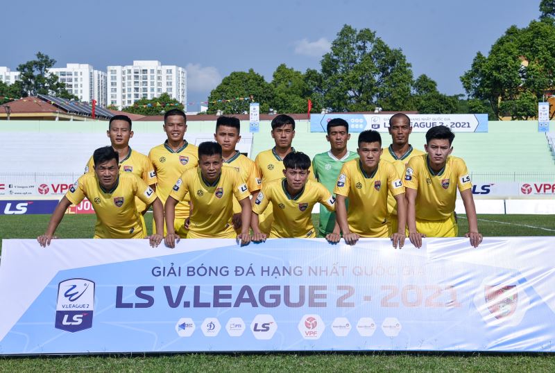 Đội hình xuất phát của Câu lạc bộ bóng đá Đắk Lắk.