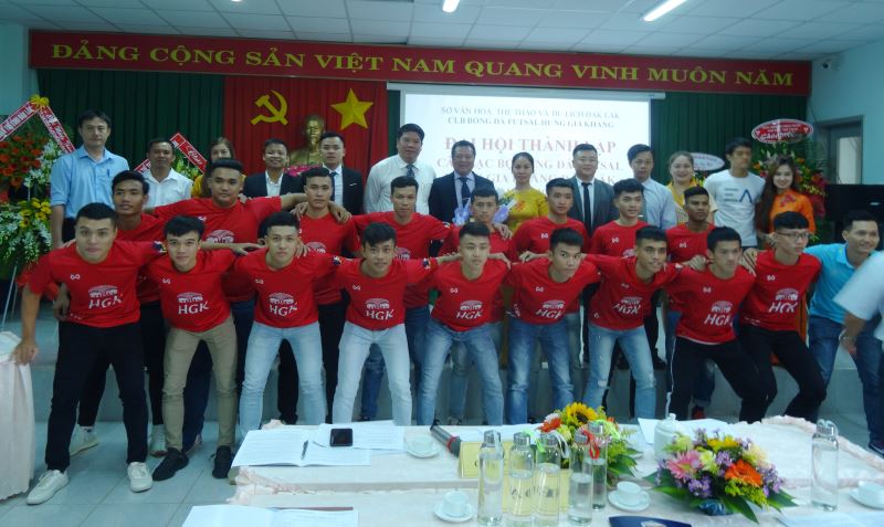 Ban Chấp hành Câu lạc bộ Bóng đá Futsal Hưng Gia Khang Đắk Lắk, nhiệm kỳ 2020 - 2025 