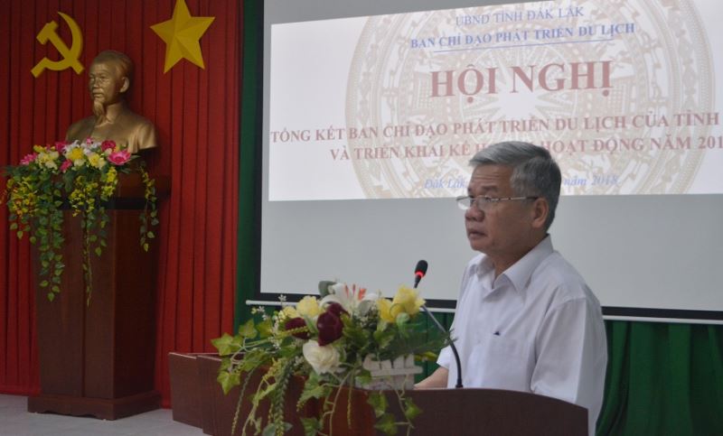 PGĐ Sở VH,TT&DL Phạm Tâm Thanh thông qua dự thảo Báo cáo tổng kết năm 2017