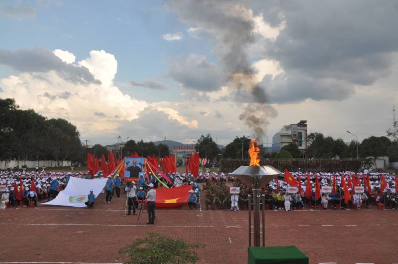 Toàn cảnh khai mạc Đại hội 