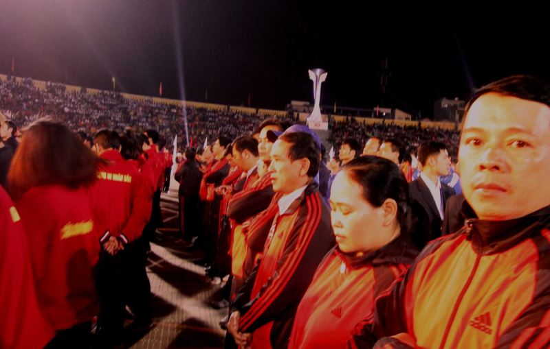 Đoàn Đắk Lắk tại Lễ khai mạc Đại hội Thể dục thể thao toàn quốc lần thứ VII tại Nam Định
