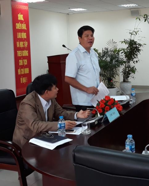 Ông Nguyễn Văn Hà, Phó GĐ Sở VHTTDL Đắk Lắk phát biểu tại Hội nghị