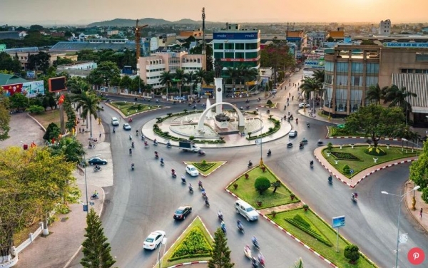 Trung tâm thành phố Buôn Ma Thuột - Tỉnh Đắk Lắk