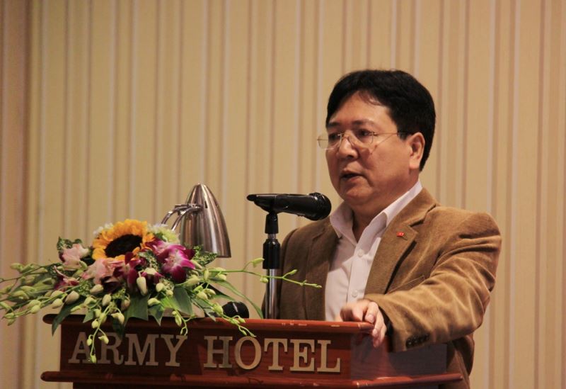 Thứ trưởng Vương Duy Biên phát biểu tại Hội thảo. Ảnh: Gia Linh
