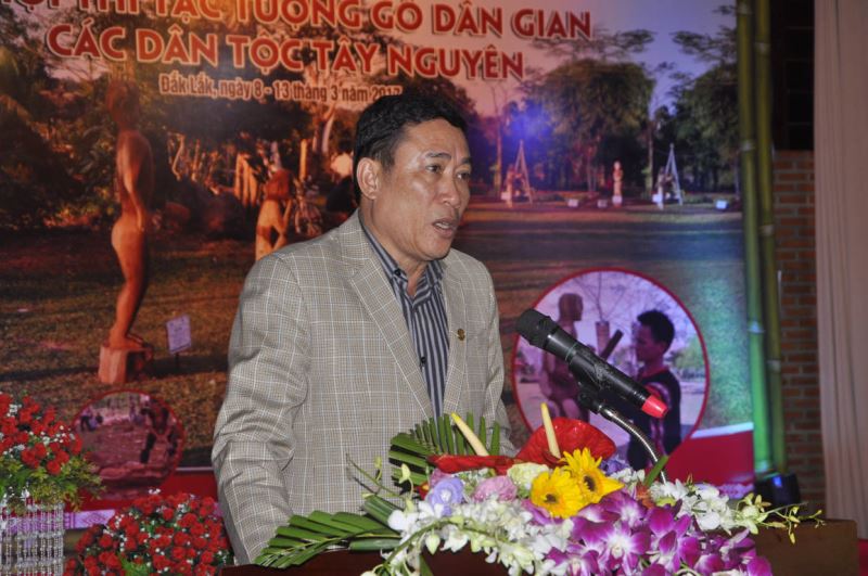 Phó Chủ tịch UBND tỉnh, Trưởng Ban Tổ chức Hội thi - Võ Văn Cảnh phát biểu bế mạc