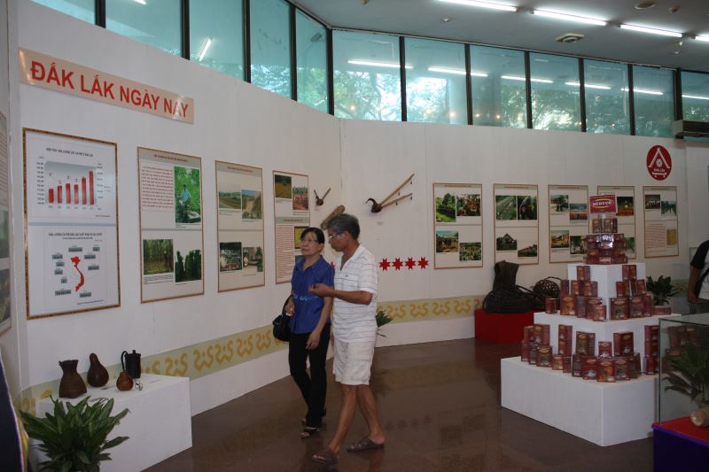 Trưng bày triển lãm Đắk Lắk xưa và nay