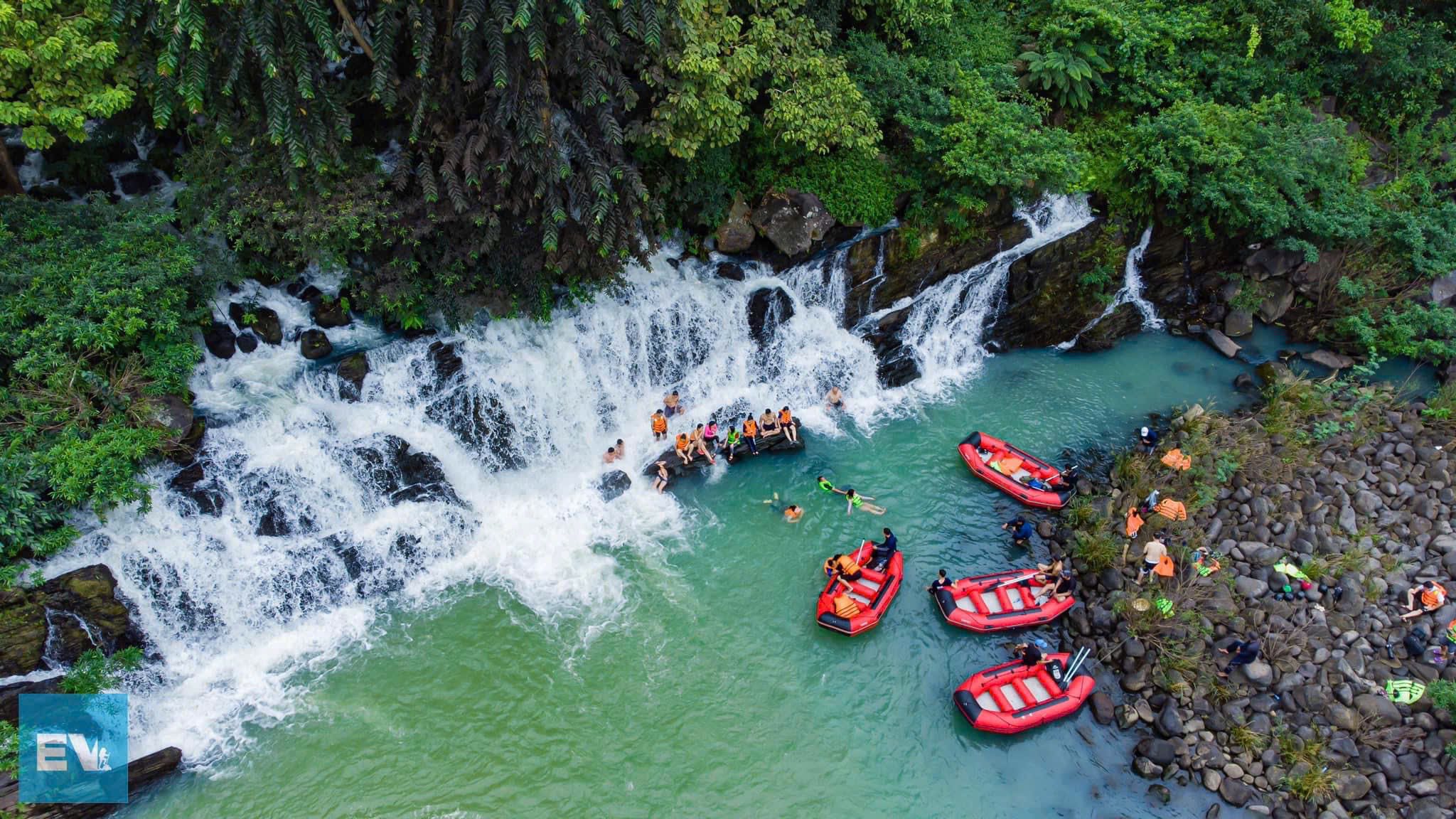 Khu du lịch cụm th&aacute;c Dray S&aacute;p Thượng - Dray Nur