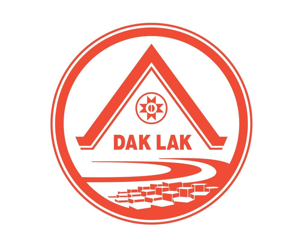 Logo nhận diện thương hiệu tỉnh Đắk Lắk do bà Thảo thiết kế.