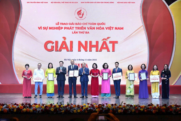 Giải Báo chí toàn quốc “Vì sự nghiệp phát triển Văn hóa Việt Nam” lần thứ Tư: Nhận tác phẩm đến ngày 05/9/2026