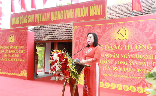 Kỷ niệm 95 năm Ngày thành lập Chi bộ Đảng Cộng sản đầu tiên ở Phú Yên