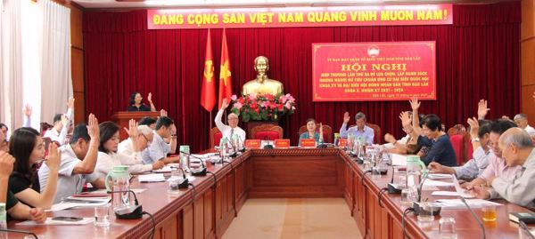 Lập danh sách chính thức 11 ứng cử viên đại biểu Quốc hội khóa XV